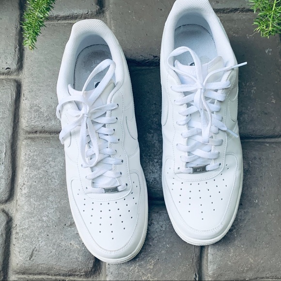 white air force ones size 13